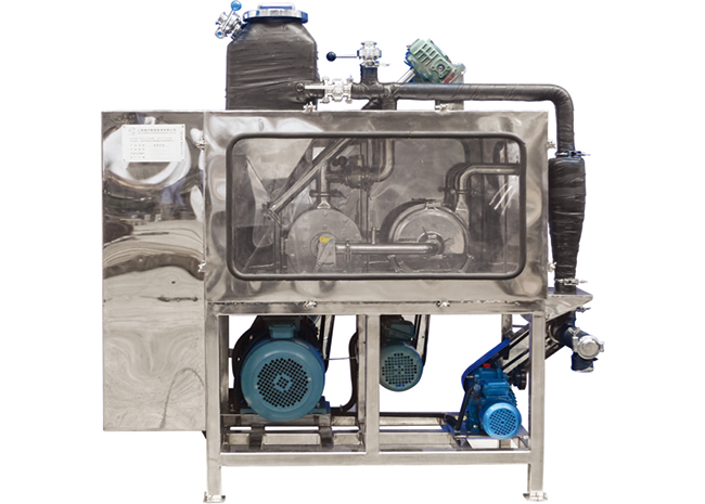 微納圓盤氣流粉碎機(jī)體型輕巧，研磨效率高